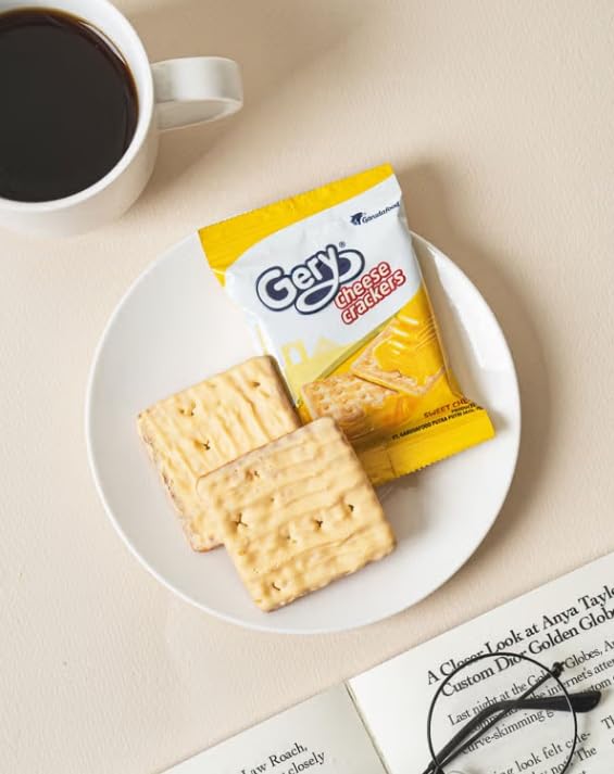 Galletas Cheese Crackers 72g con relleno cremoso de queso miniatura 4