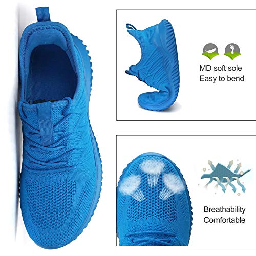 Image of Mens Running Shoes Slip-on Walking Sneakers Lightweight Breathable Casual Soft Sole Trainers Zapatos de Hombre