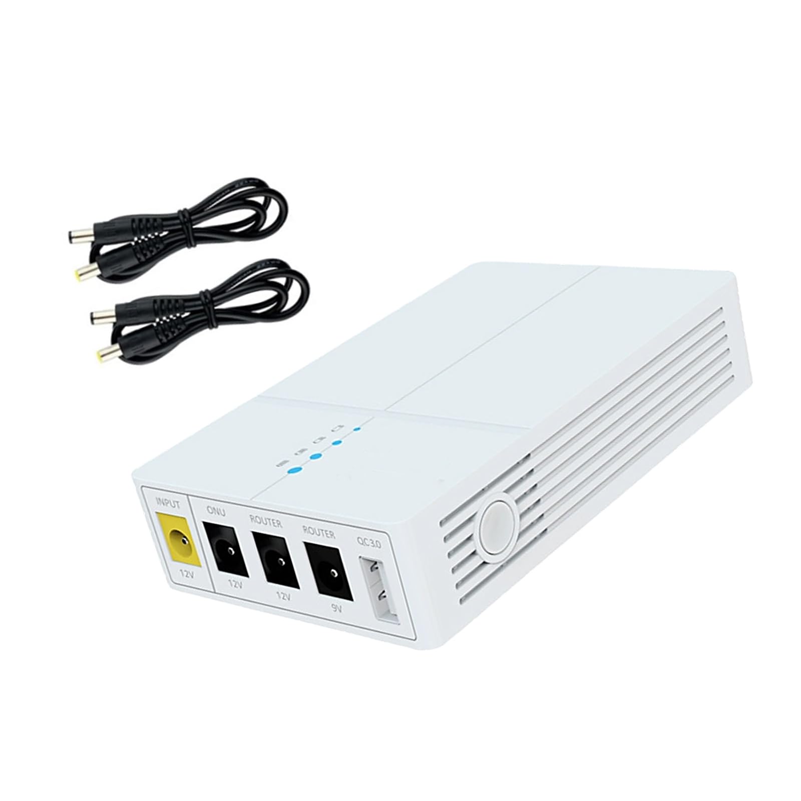 Alimentatore a batteria da 13500 mAh per backup modem router che garantisce uscite a doppia tensione e 12 ore di funzionamento Router Uninterruptible Power Supply