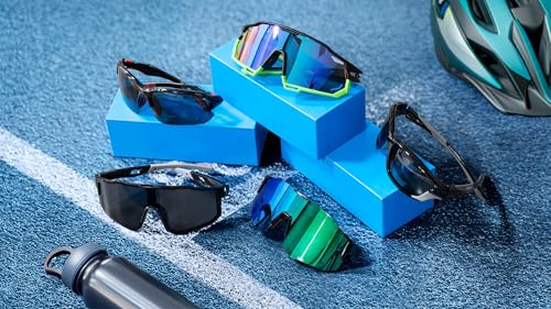 Rebel Lunettes de soleil de sport polarisées avec polarisation UV 400 – vue 5
