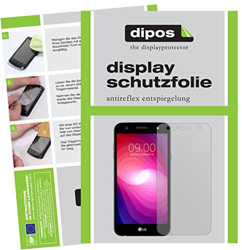 dipos I 6X Protector de Pantalla Mate Compatible con LG X Power 2 pelicula Protectora
