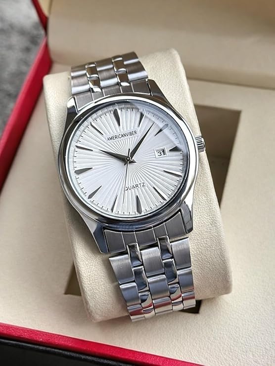Image of Mister Empire Affordable Men's Wrist Watch Under 499 | Men Watch | Classic Round Dial | Quartz Movement | Stainless Steel Belt | Lightweight & Durable Design | Analog Display | Adjustable Lock |Trendy Party & Office Wear