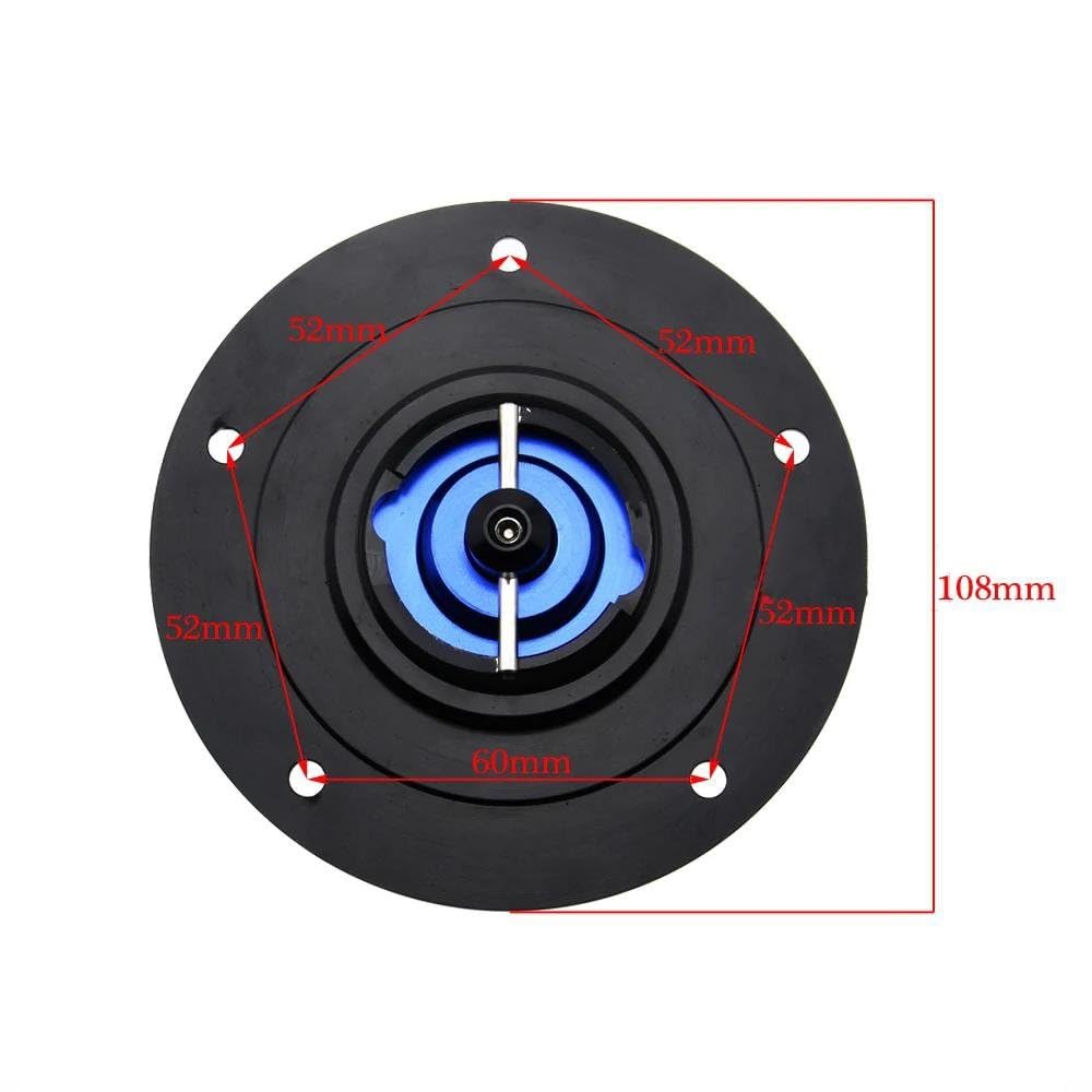 Tapa Depósito Combustible Gasolina con Tapa Liberación Rápida Motocicleta para Suzuki GSXR 600 750 GSXR600 GSXR750 06-19 GSX-R 1000 03-16 Tapón de Gasolina para Motocicleta(Gris)