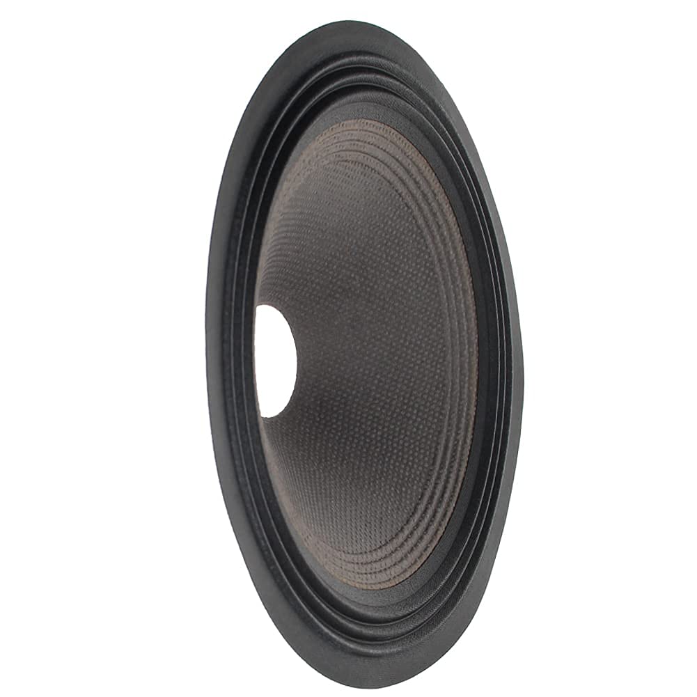Cono De Altavoz De 12 Pulgadas Con Borde De Tela – Diámetro De Bobina 1.5″, Superficie Punteada, Para Subwoofer Y Reparación De Altavoces