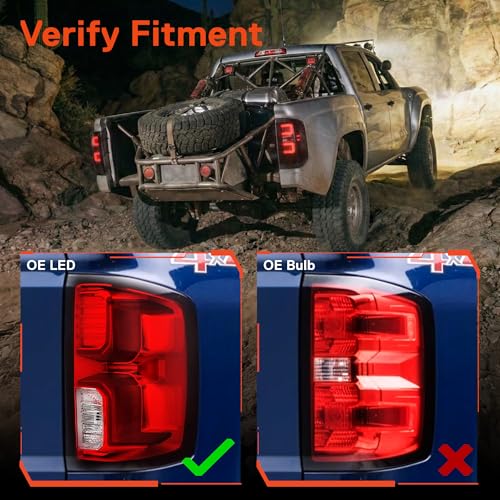 TRUE MODS LED Tail Light Assembly for 2016-2018 Chevy Silverado 1500 by TRUE MODS - Used condition - Image 2