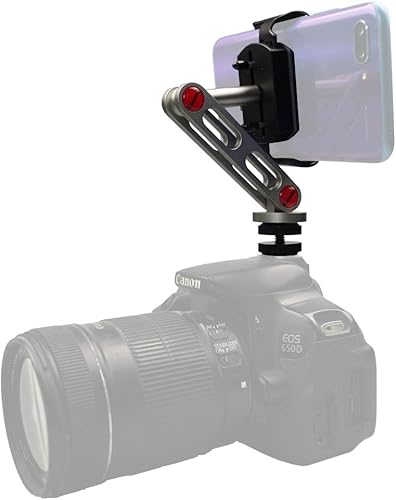 Adaptador de montaje para zapata caliente, soporte de trípode de metal para teléfono, soporte ajustable para trípode de cámara réflex digital, disponible en Yaxa Guatemala