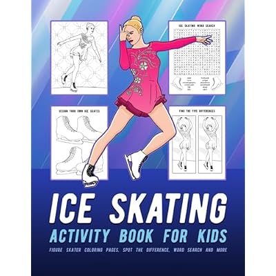 Ice Skating Activity Book For Kids