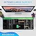 Google Sheet Shortcut Mouse Pad, Large Mousepad for Google Excel Spreadsheet, Extended Gaming Pad for Desk, 31.5”x11.8” Waterproof Anti Slip Keyboard Pad with Google Sheet Shortcuts (Windows)