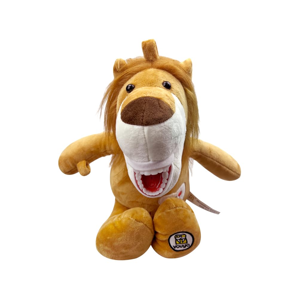 Muñeca de Peluche de Hada de Dientes, Peluche Dental de presentación de Salud bucal, marioneta de León, Hada Dental