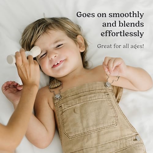Roe Wellness- SPF 50 Powder Sunscreen Mineral-Based, Non-Toxic Brush-on For Kids, Adults & Babies | For Scalp, Face & Body (Reef Safe) - Image 5