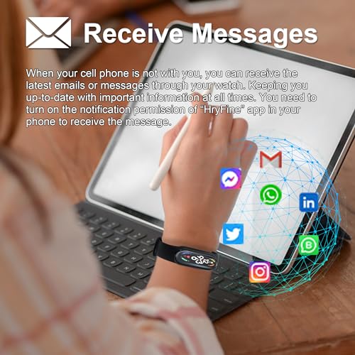 Consss Fitness Tracker Watch, 7-Day Battery Life, Pedometer, Blood Oxygen, Heart Rate, Sleep & Stress Monitoring, Waterproof thumb #4
