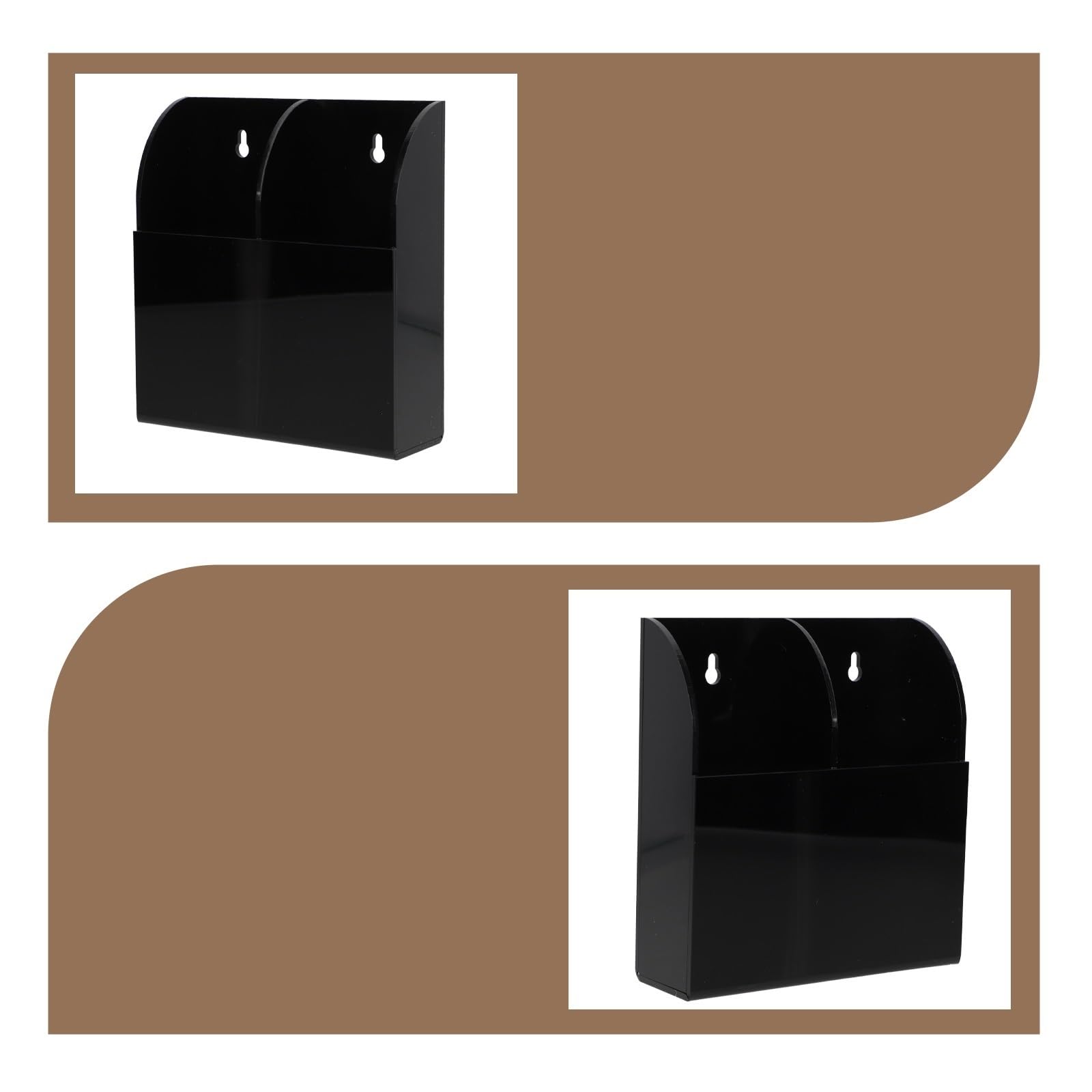 Caja de almacenamiento for mandos a distancia, organizador medios for el hogar, soporte for controlador, estante, Control remoto escritorio Para Sala De Estar