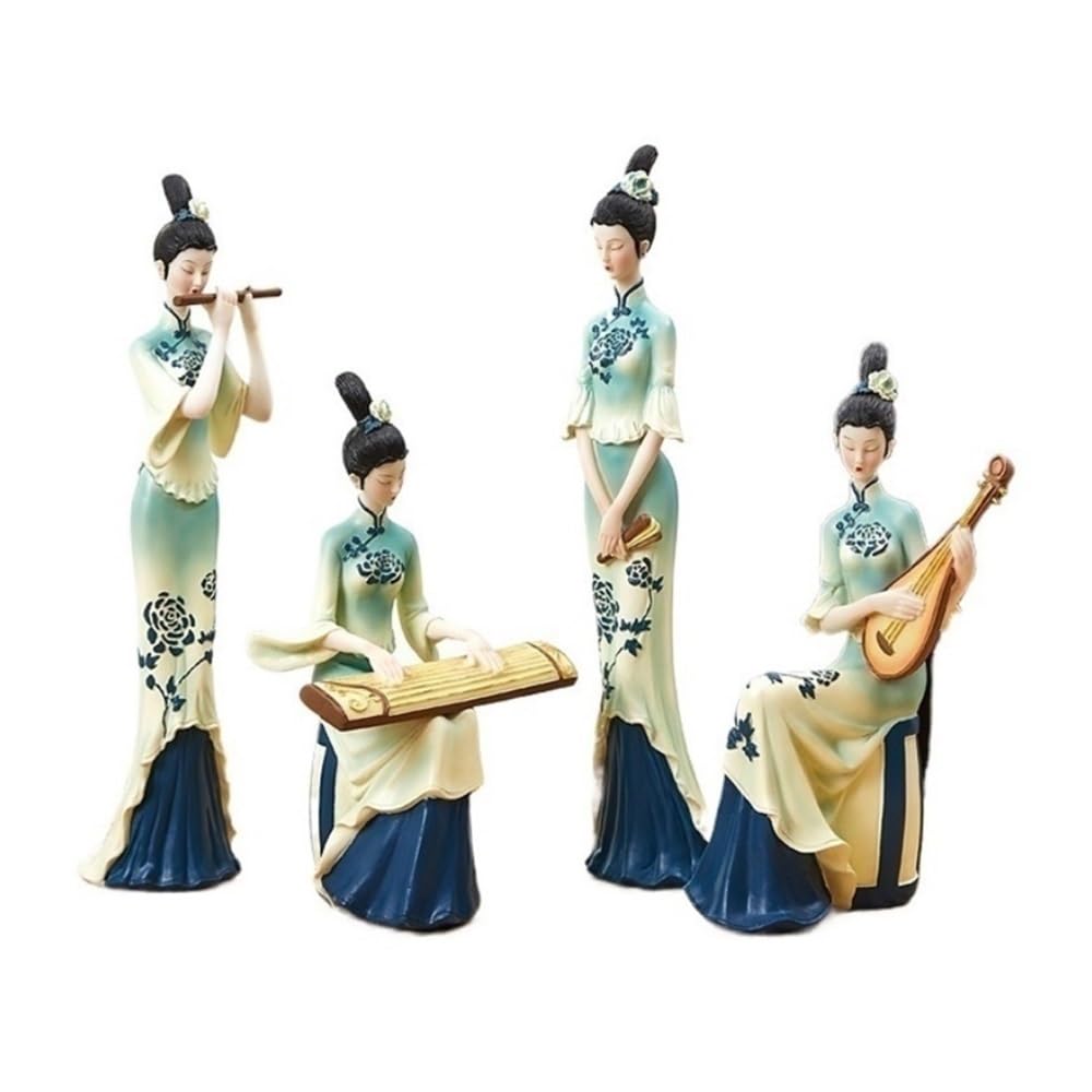 zhuyanbo007 Desk Statue, Classical Figure Ornaments Living Room Entrance Wine Cabinet Light Luxury Decoration Creative Shape