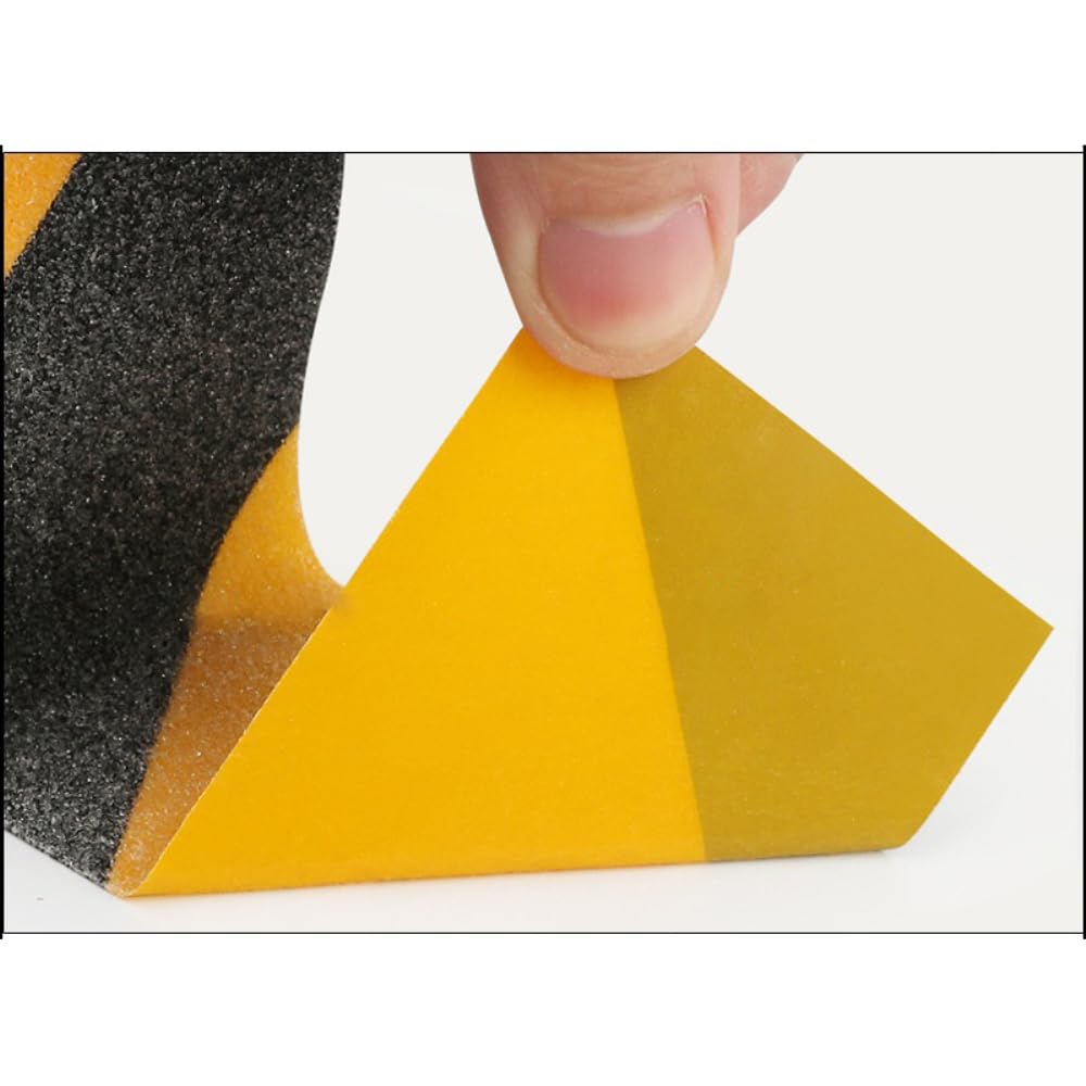 Cinta adhesiva para marcar peligros, cinta adhesiva de PVC antideslizante, para interior y exterior, cinta adhesiva para escaleras, paredes, escaleras, suelos, azul, 10 cm x 20 m
