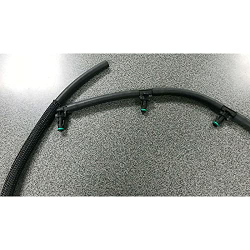 Tubo de retorno de combustible para solucionar fugas en inyectores A6510700132 W906 W639 5
