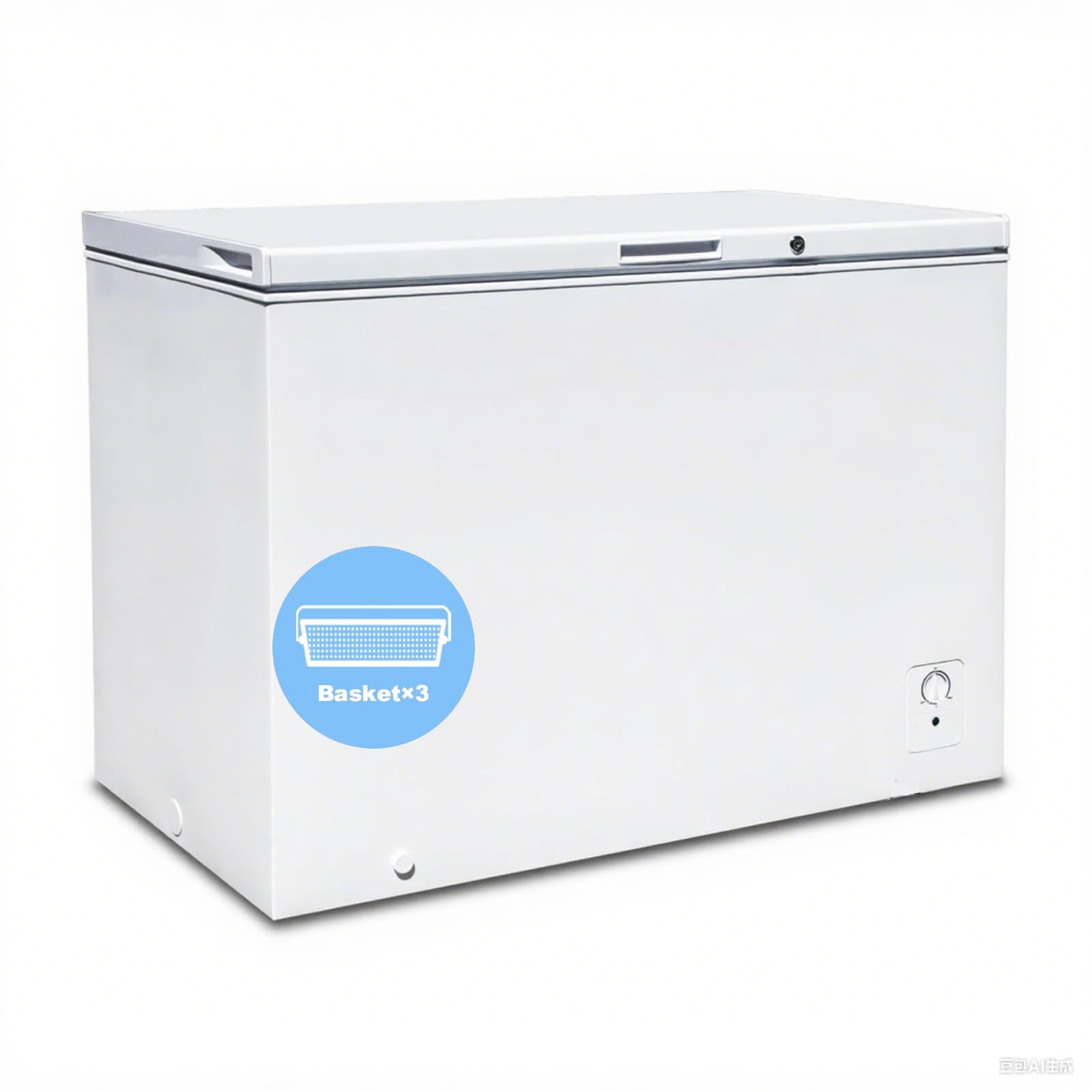 Amazon.com: Techomey Chest Freezer 10.5 Cu.Ft. Deep Freezer
