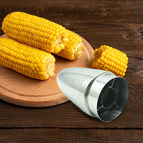 Cowslip Maïsschilmachine, draagbare roterende schilbeker van metaal, roestvrij staal, maïsmes-ontpitings- en… - Image 3