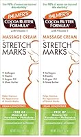PALMER'S Cocoa Butter Formula Massage Cream for Stretchmarks, 125g (Pack of 2)