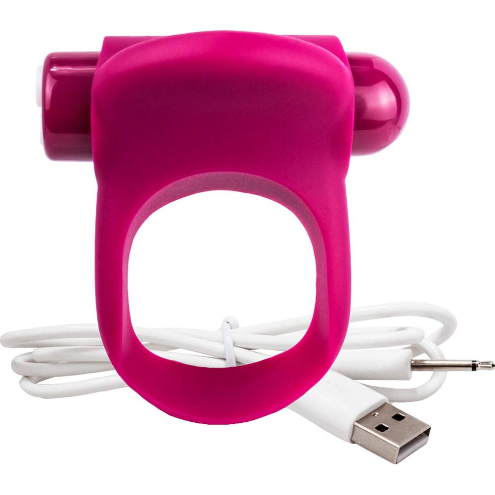 Screaming O Charged You Turn Plus Rechargeable Versatile Vibrating Ring, Merlot