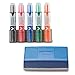 Pilot Pen 5080KIT V-Board Master Begreen - Juego de rotuladores para pizarra (punta de 2,3 mm), color negro, rojo, azul, verde y naranja