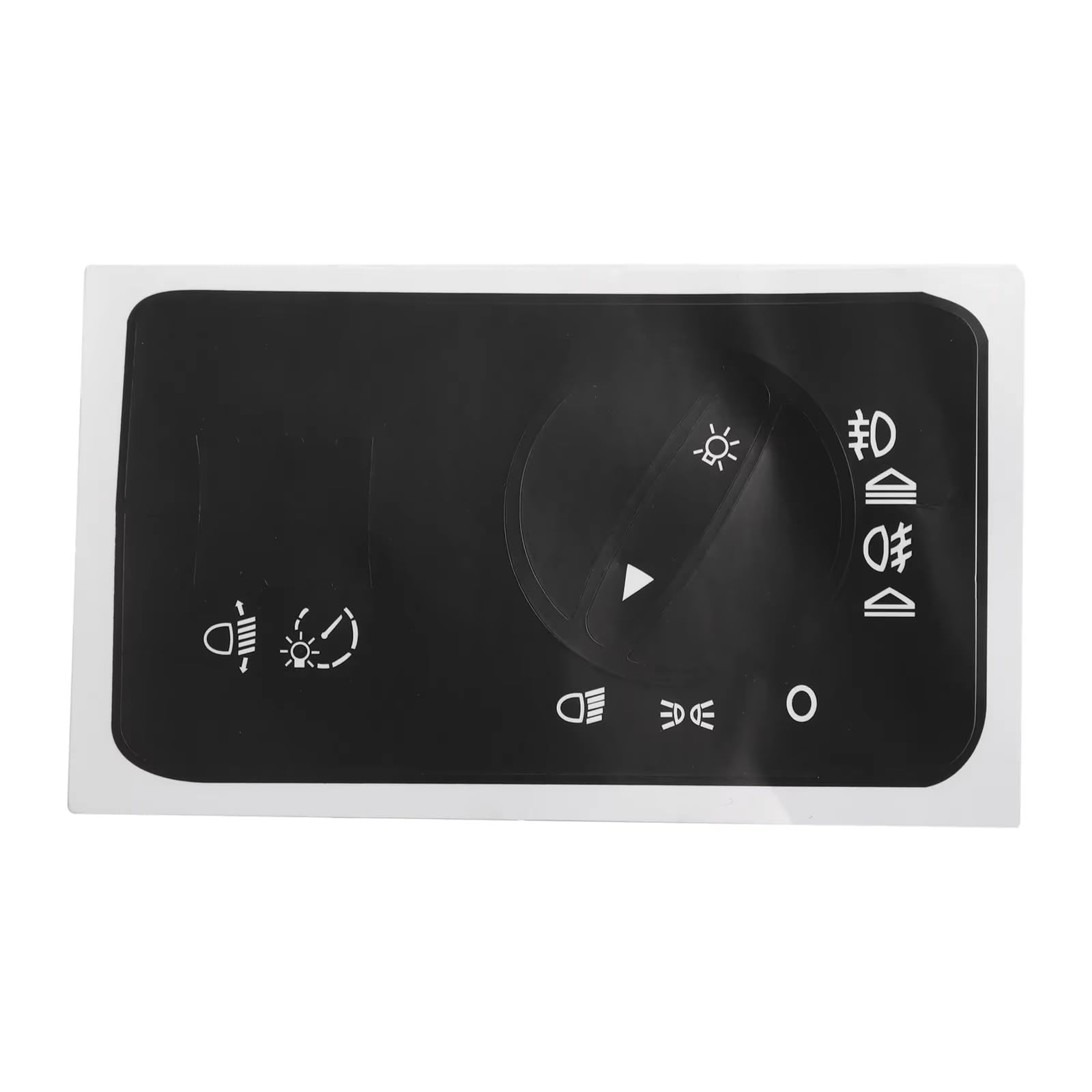 Button Trim Compatible with A3 8L 1996 1997 1998 1999 2000 2001 2002 2003 Car Headlight Switch Button Sticker