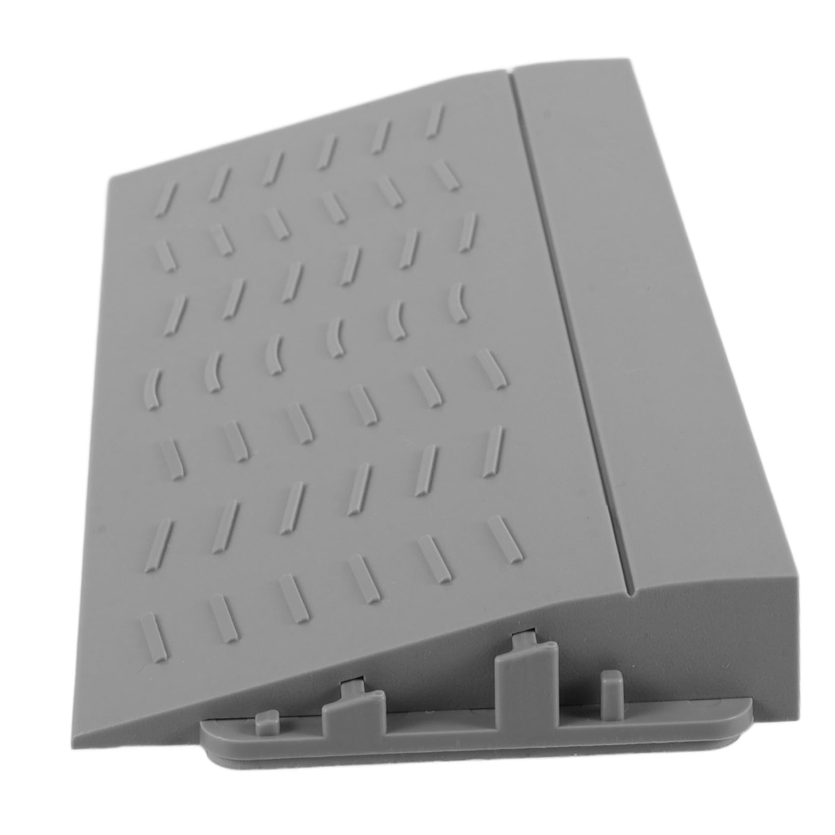 HAWILLOSCH Threshold Ramp for Robot Vacuums Doorway Ramp Angled Entry Non-Slip Floor Transition Black Compatible Models