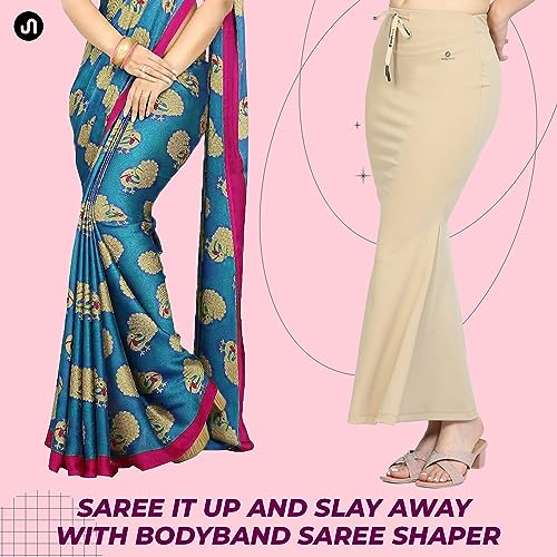 Bodyband Saree Shapewear for Women Shapewear Petticoat for Women Smooth Curve Peticote Innerwear for Women Saree in Party Saree Shaper for Women, Ladies - Image 5