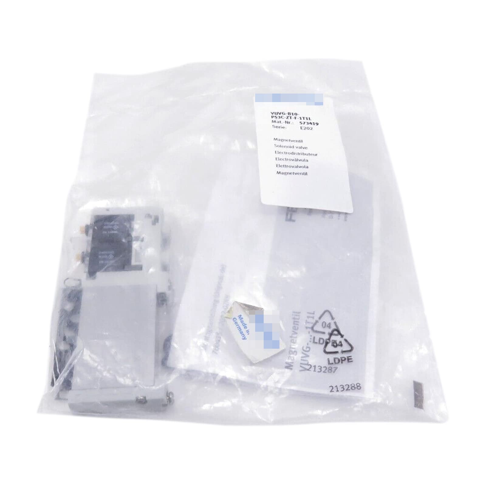 専用商品‼️ FESTO VUVG-L14-P53C-ZT-G18 - -1P3 VALVE 産業機器用 VUVG-B10-P53C-ZT-F-