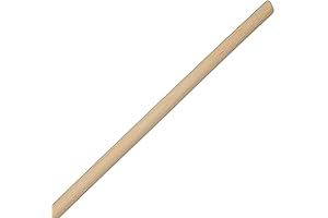 36 Inch Wooden Dowels: Unfinished Hardwood Sticks for Crafts and DIY Projects