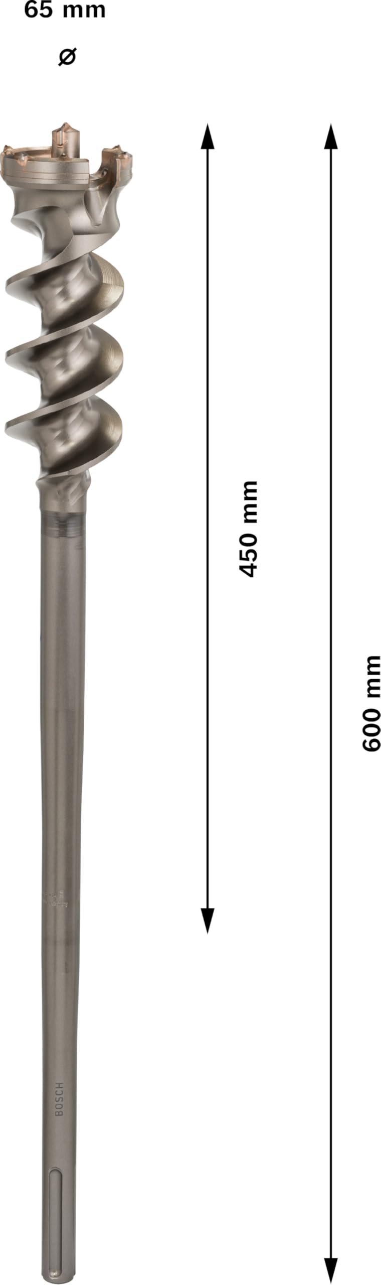 Bosch Professional Durchbruchbohrer SDS-max-9 Break Through (Ø 65 mm), 1618596459