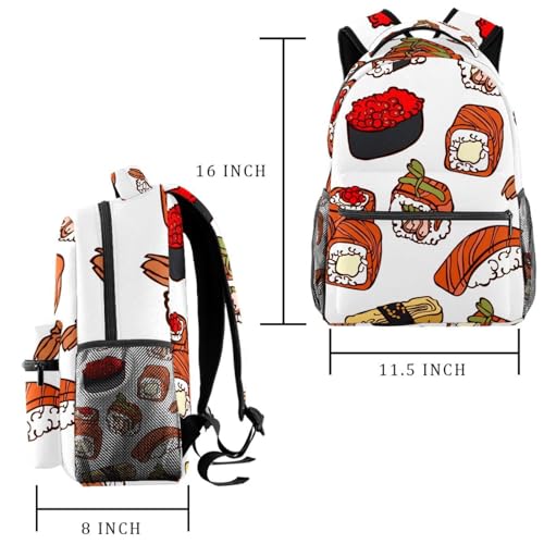 Sac de voyage décontracté sushis multicolore : confort et style unique - 2