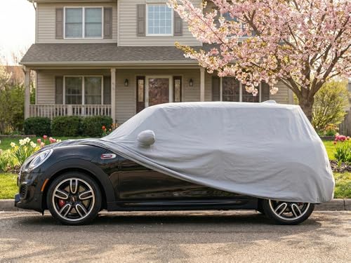 Image of CarsCover Custom Fits for 2014-2022 Mini Cooper /Cooper S Hardtop 2dr Custom Car Cover for 5 Layer Heavy Duty Ultrashield