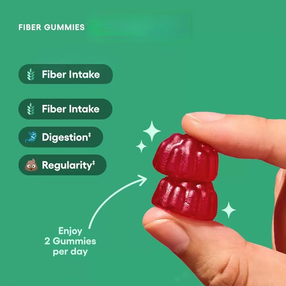 Fibre Gummies - Santé digestive et régularité pour femmes et hommes