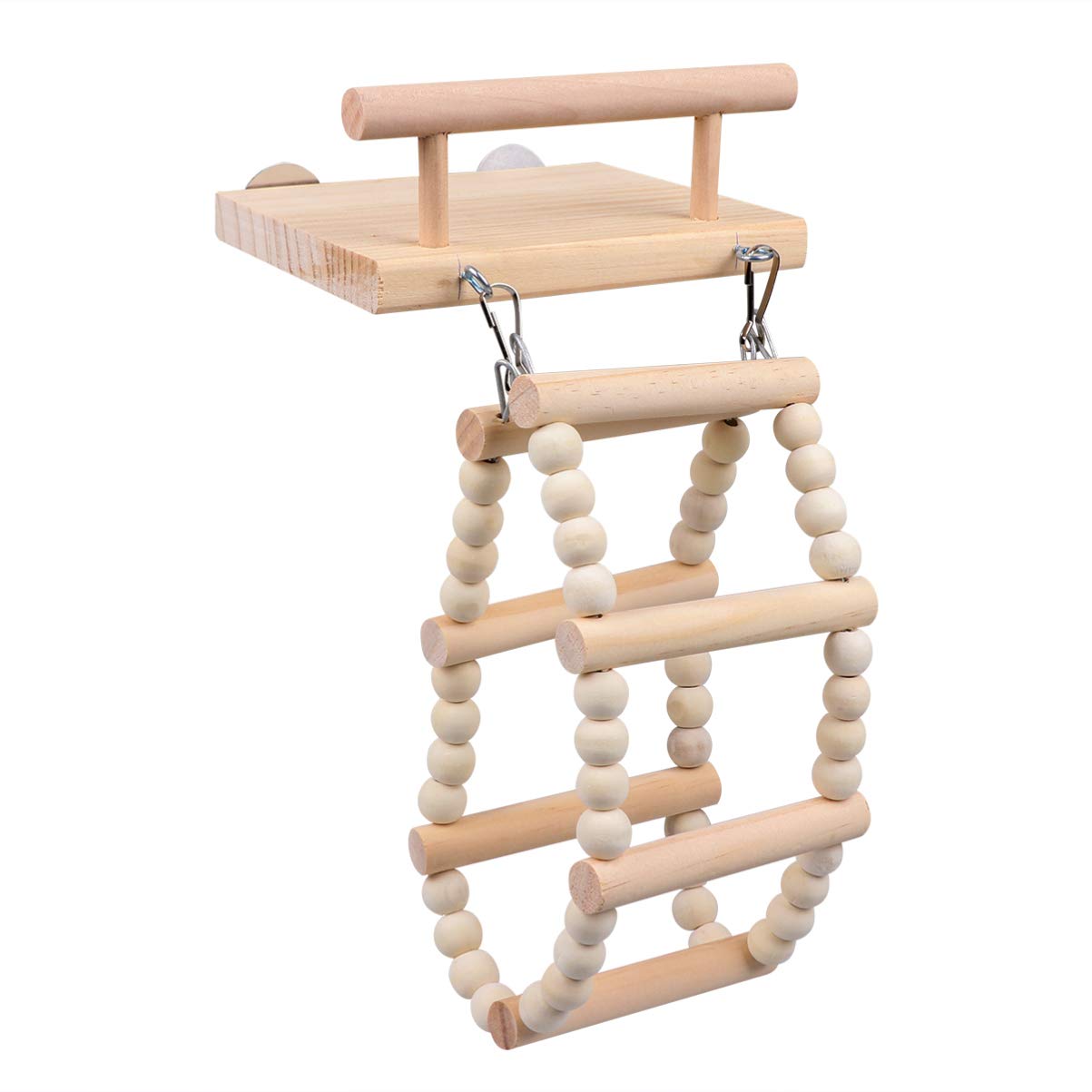 POPETPOP 1pc Parrot Pendant Toys Hanging Parrot Toys Parrot Swing Toy Bird Bite Toy Parrot Bite Toy