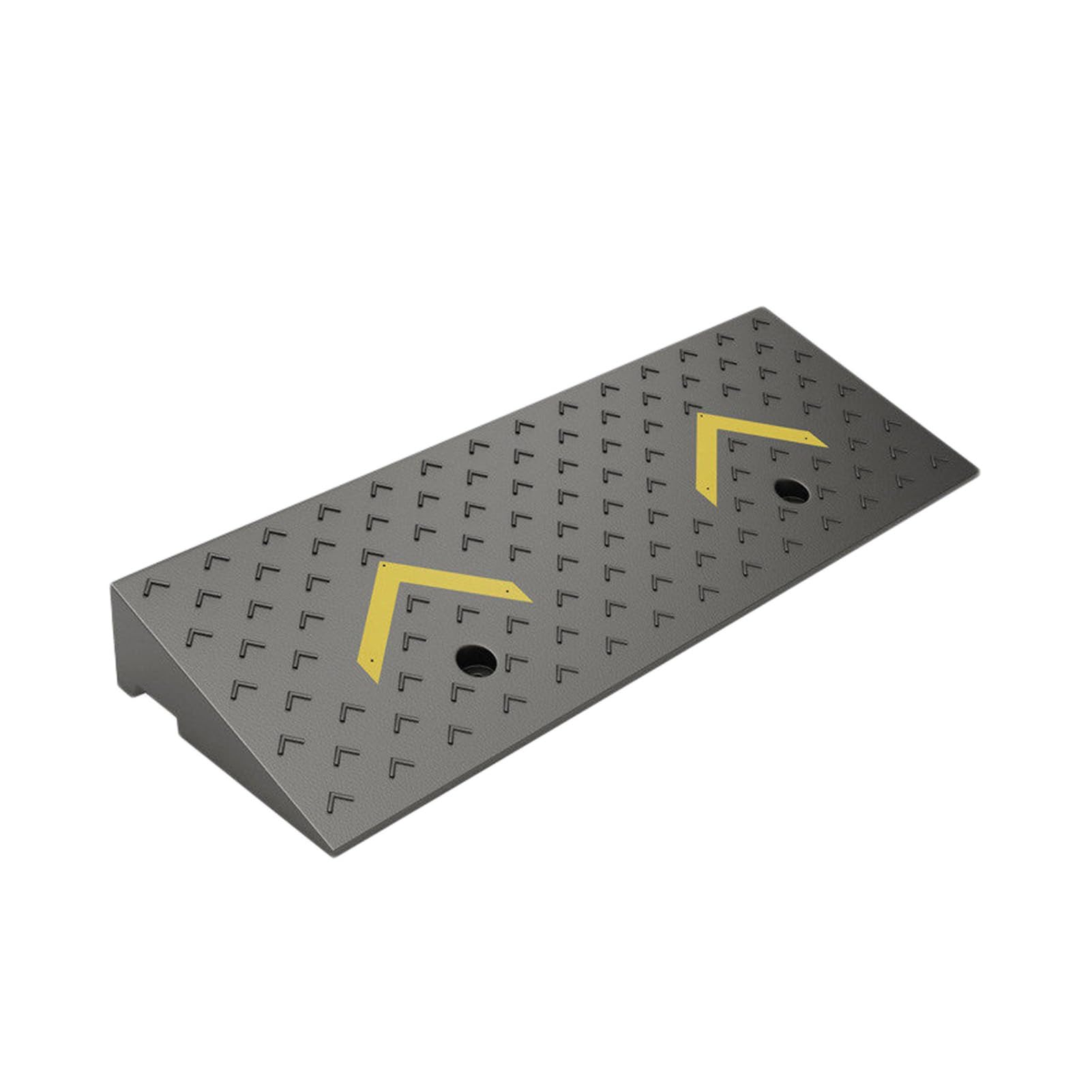 Rampas de goma para accesos de garajes y pasos de carretillas en medidas 100x25x9cm