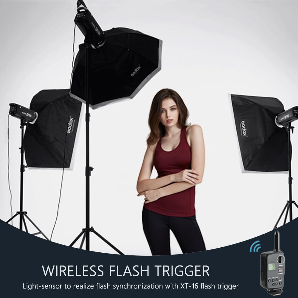 Godox 800W Professional Studio Flash Light Kit, Ireland Ubuy