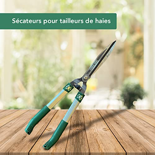 Ciseaux d'élagage pour détails Biotop avec butées amortisseurs de 6 mm