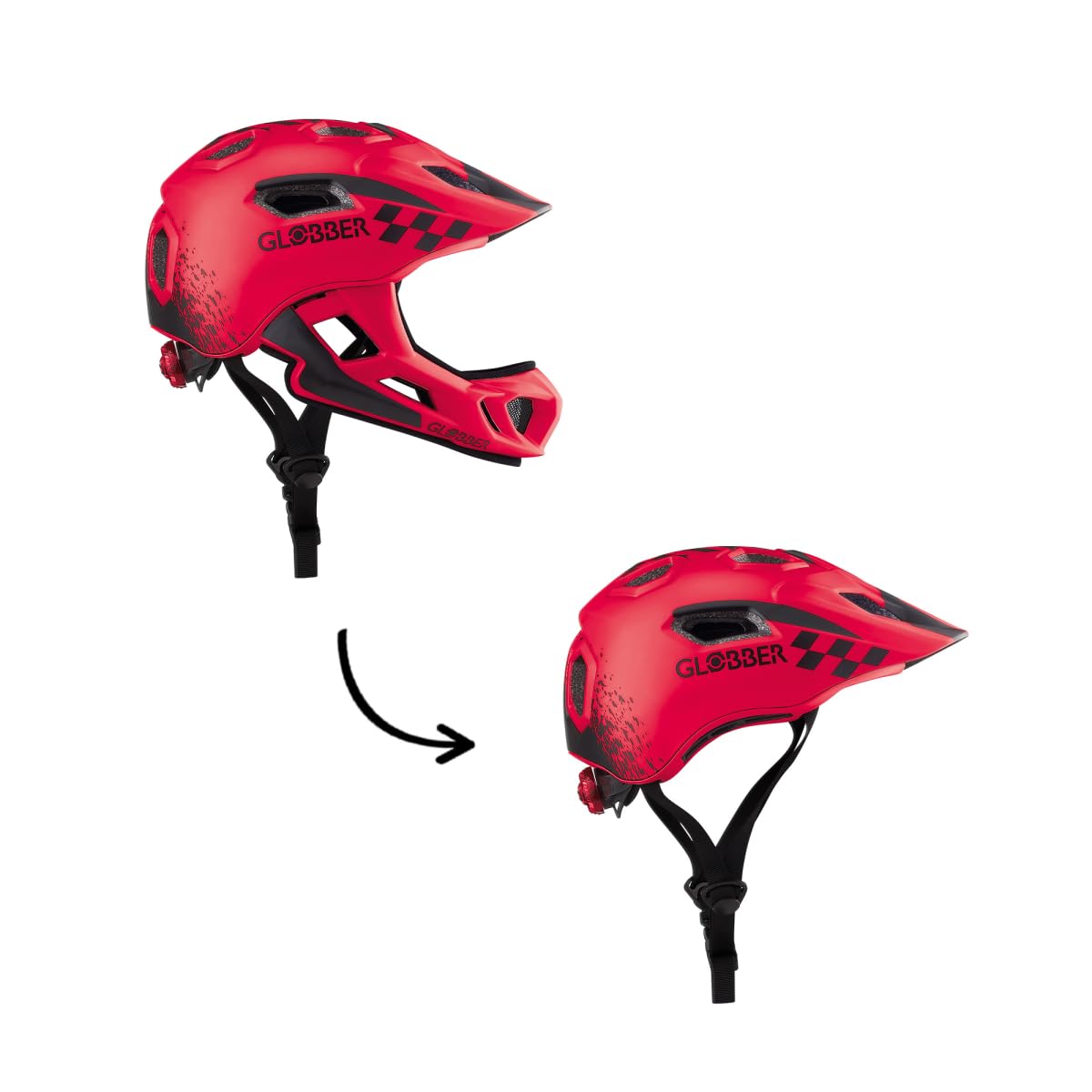 Globber - Casque Racing (XS/S) 48-53 cm - Casque de Protection pour Les Enfants