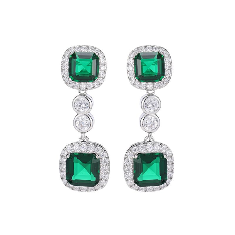 Boucles d'oreilles en moissanite élégantes pour votre tenue quotidienne au bureau
