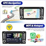 OiLiehu 2+64G Android 13 Car Stereo for Audi A3 8P S3 RS3 2003-2012 with Wireless CarPlay Android Auto, 7" IPS Touchscreen Radio with WiFi GPS Mirror Link Bluetooth EQ FM RDS SWC + Backup Camera - Image 4