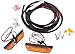 Bushwacker 3-Wire LED Marker Light Kit for Flat Style Fender Flares | PK1-LT1-0003 | 1999-2022 Universal