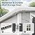 K Knowbody 6x8 FT Resin Storage Shed with Floor & Lockable Door
