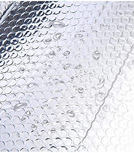 Lámina de aluminio aislante térmico con espuma de doble burbuja para suelos y techos 6
