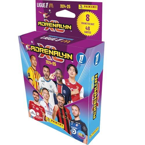 PANINI ADRENALYN Ligue 1 McDonald's 2024-2025 Trading Cards Game Blister 8 Pochettes