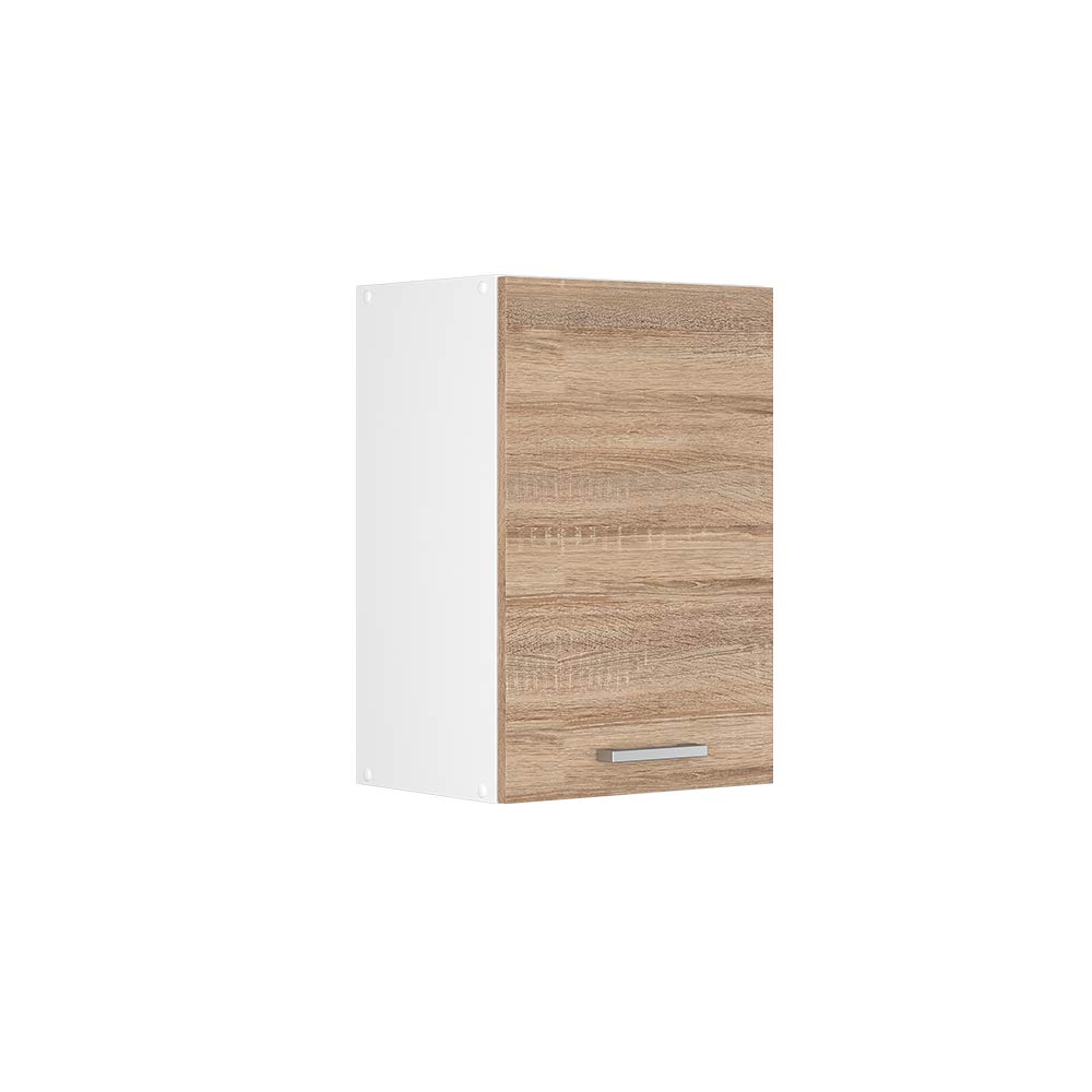 Vicco Pensile da cucina R-Line, Sonoma, 40 cm, per la libera combinazione all'interno di sistemi cucina modulari