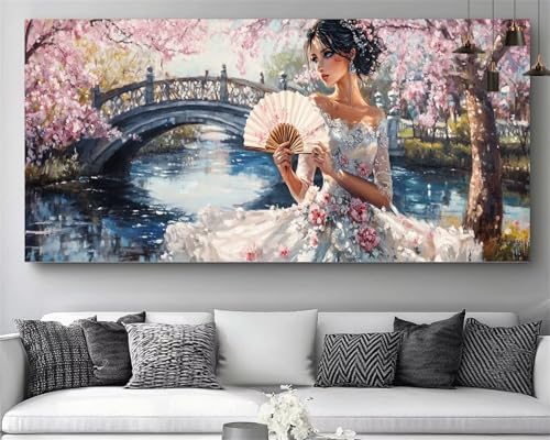 Broderie diamant XXL fleurs 80x160cm kit complet pour adulte canevas cristal point de croix M418
