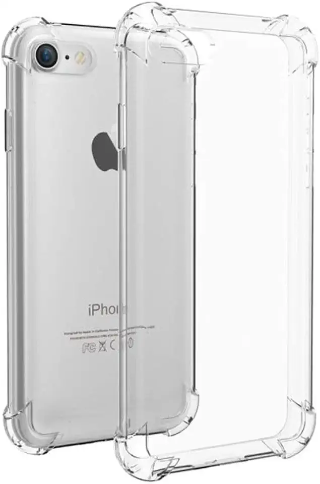 Capa Transparente Air Anti Impacto Iphone 7 E 8 4.7 Antichoque Tpu Silicone