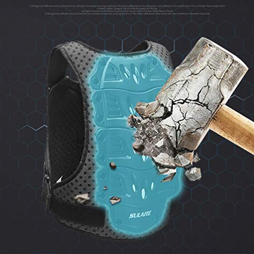 FAVOMOTO Crianças Bicicleta Protetor de Tórax Esporte Motocross Esqui Armadura Colete Espinha Proteç