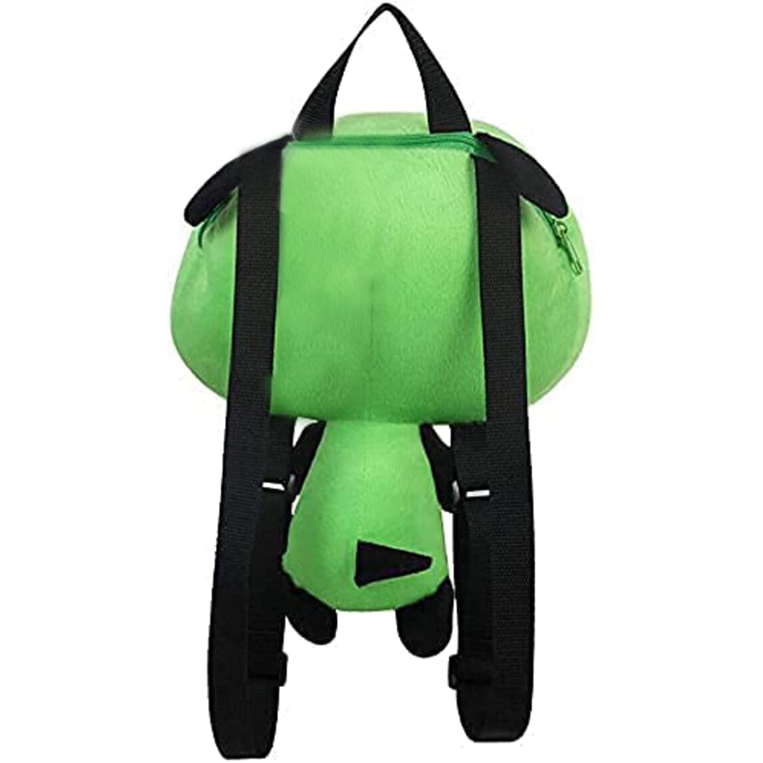 Great Gift! Vibrant Green Alien Plush Backpack Textured & Unique 3D Design Sprayground Alien Backpack – DTLR main image 3