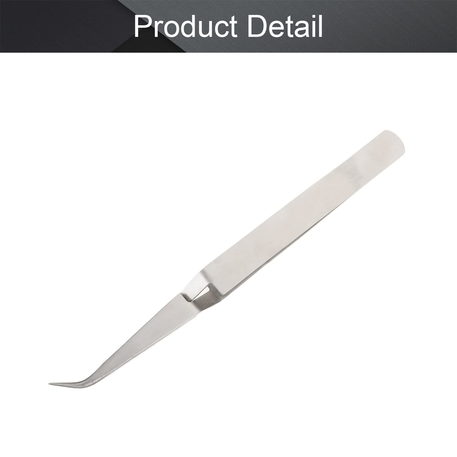 Amazon | Utoolmart ステンレスピンセット ピンセット 逆作用